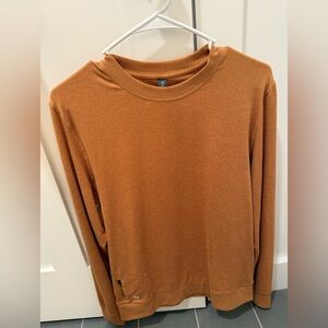 Vuori Terracotta Ponto Performance Crew Long Sleeve